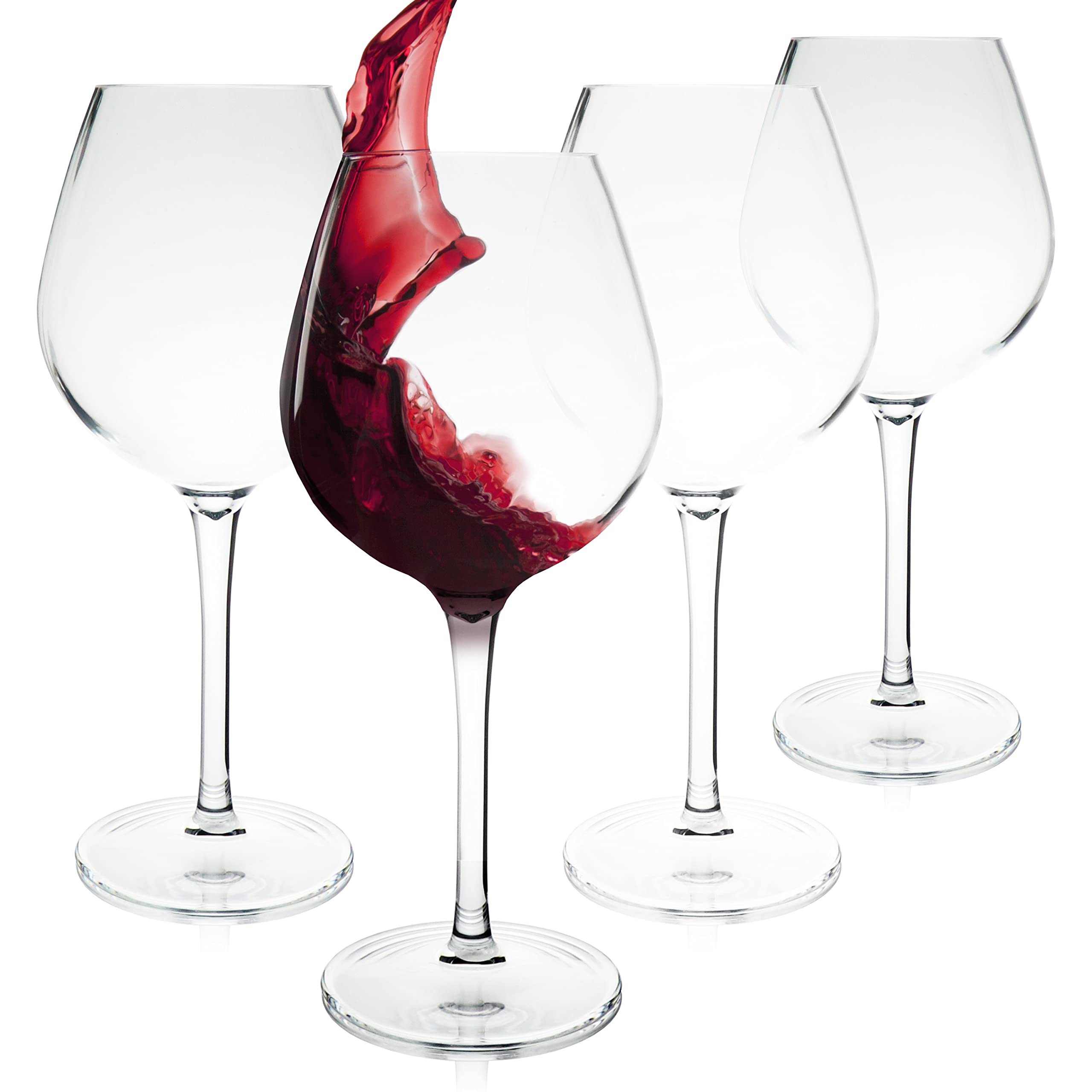 Amazon.com | CORK GENIUS Unbreakable Red Wine Glasses
